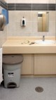 New toilets in Lucan Community College, County Dublin - refurbishment by Tilbury Construction, Dublin, Ireland